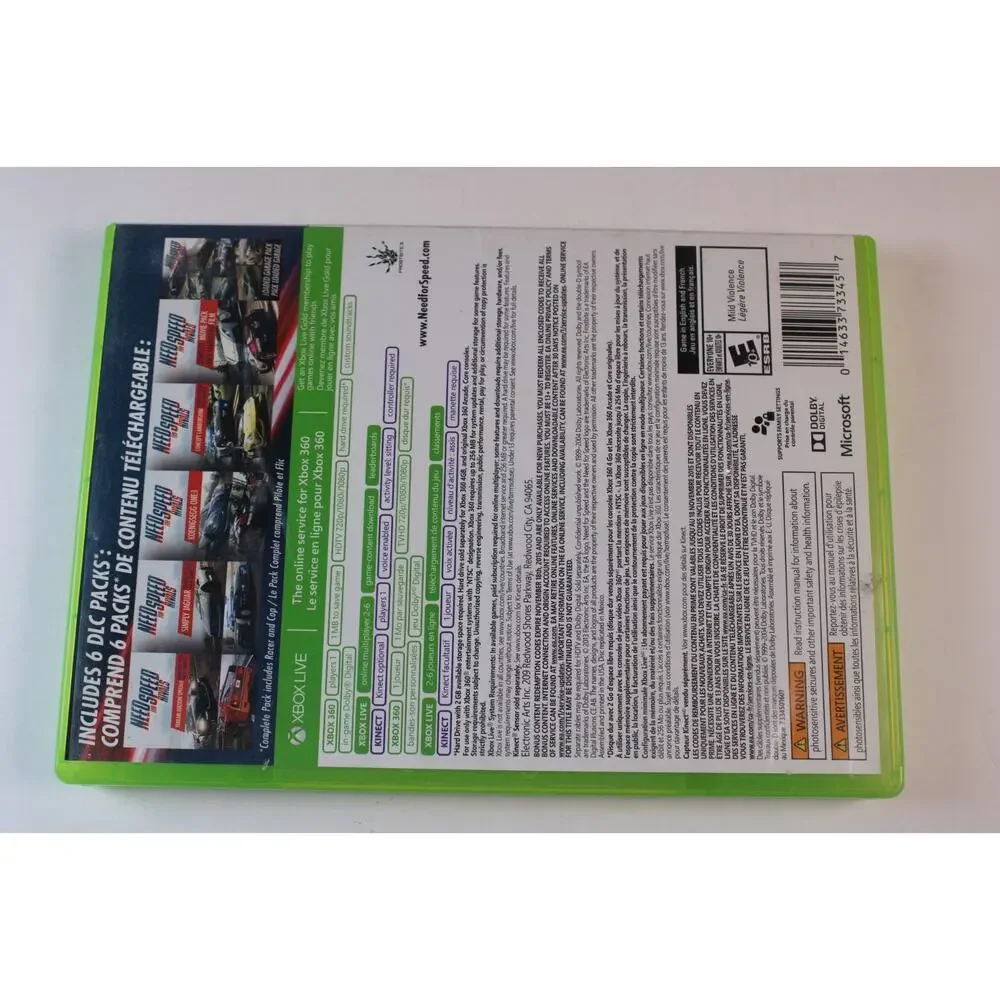 Need for Speed Rivals Complete Edition (Xbox 360) Complete w/ Manual CIB Tested